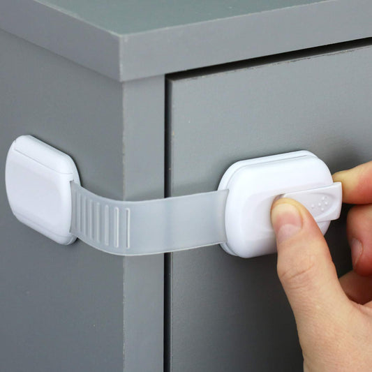 Adjustable Kitchen Cabinet Child Safety Lock