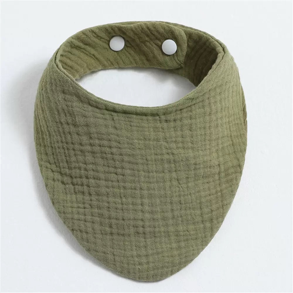 Triangular Pure Cotton Newborn Bib