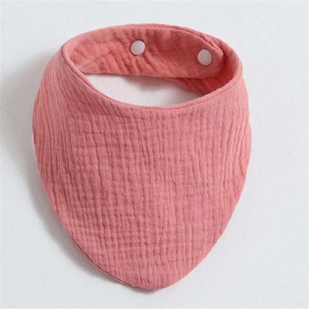 Triangular Pure Cotton Newborn Bib