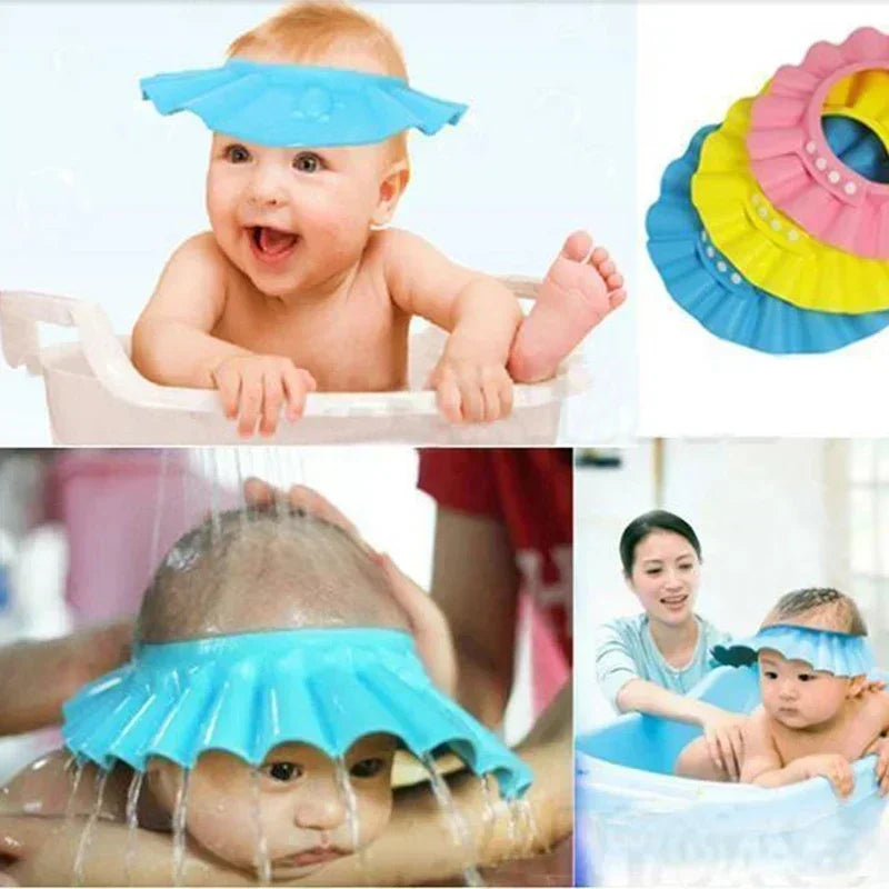 Baby Shower Cap  Protect Eyes and Ears