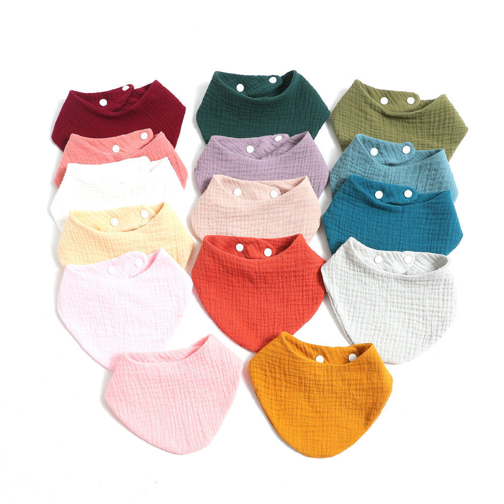 Triangular Pure Cotton Newborn Bib