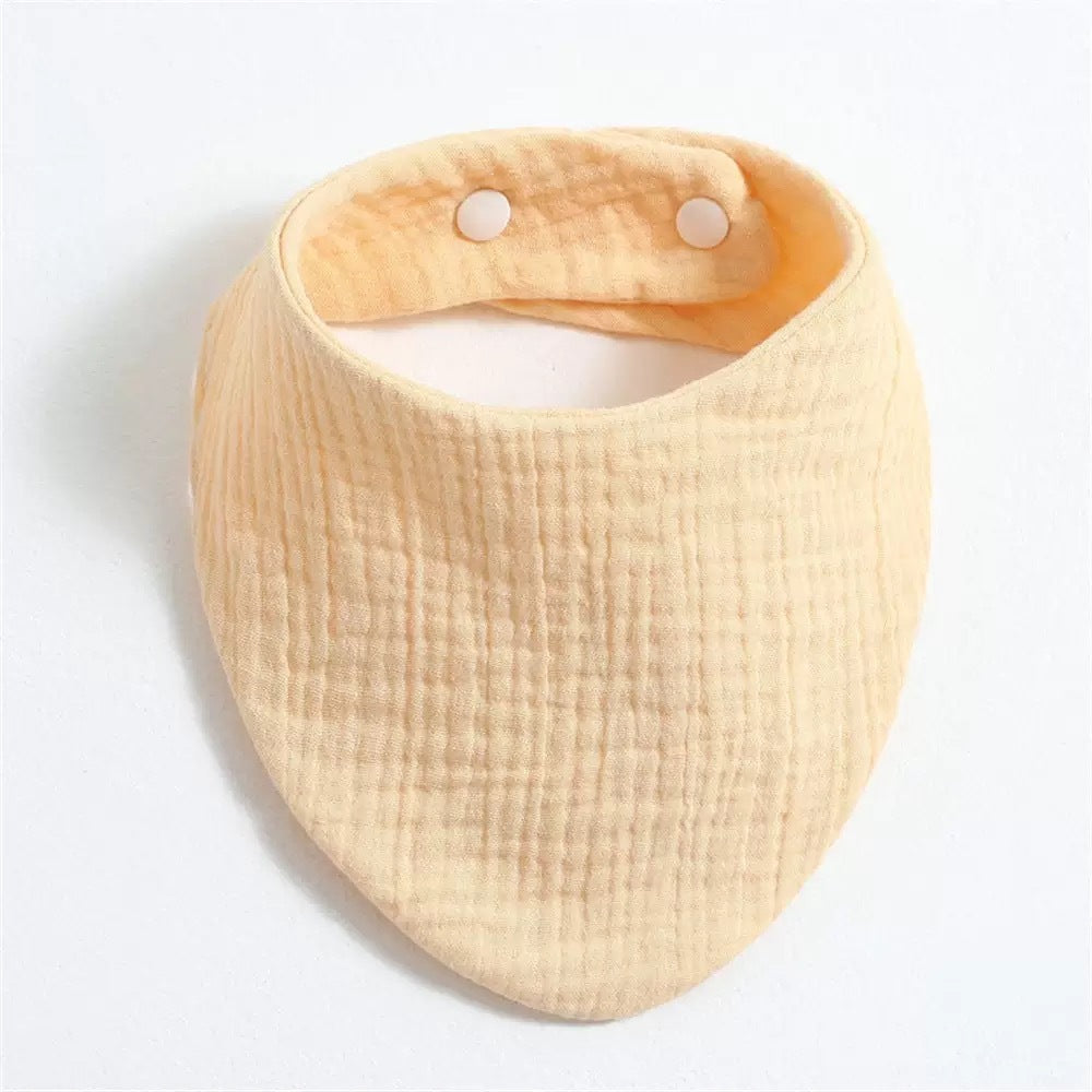 Triangular Pure Cotton Newborn Bib